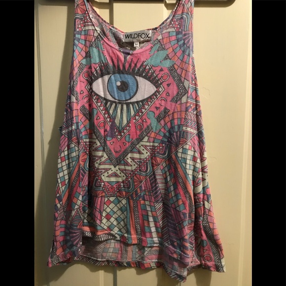 Wildfox Tops - Wild fox Size M “ the eye” top.